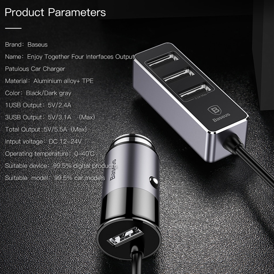Car Charger Adapter USB Charge Port Car Charger Adapter USB Charge Port
