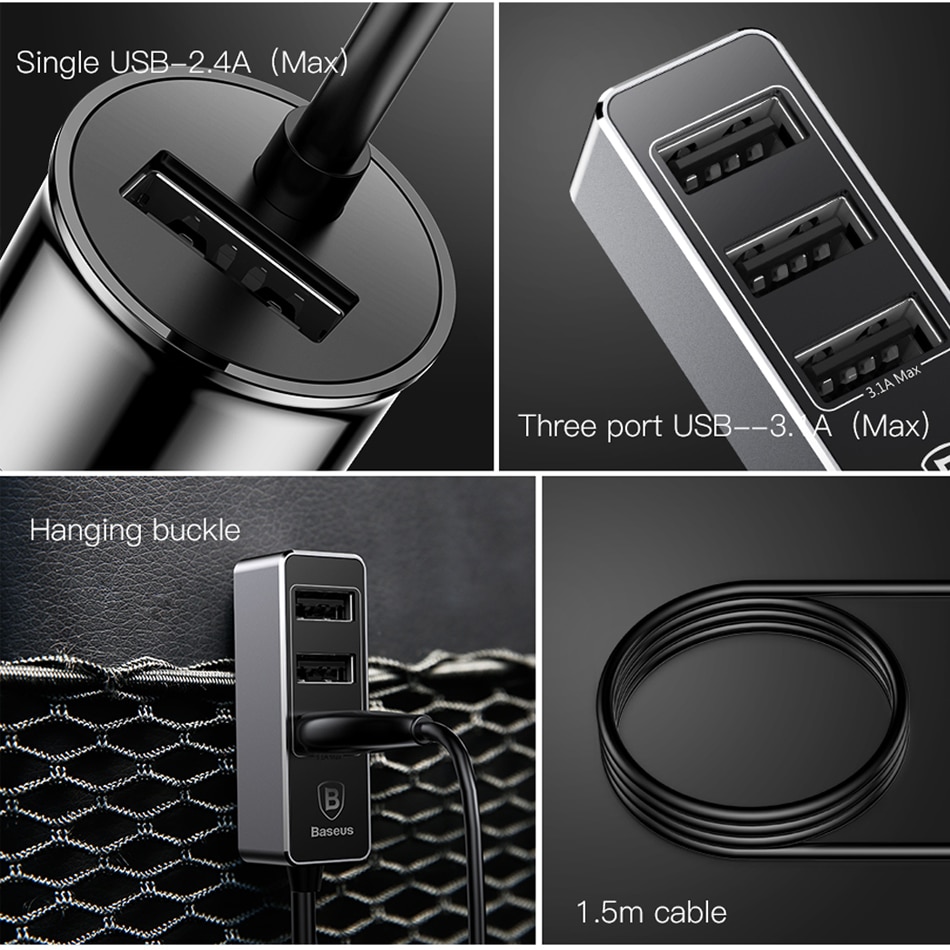 Car Charger Adapter USB Charge Port Car Charger Adapter USB Charge Port