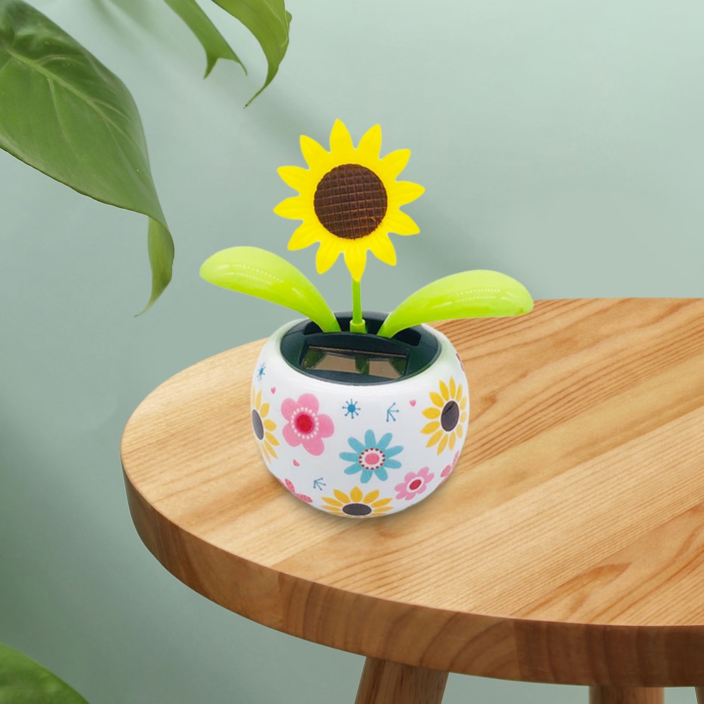 Car Dashboard Solar Dancing Flower Car Dashboard Solar Dancing Flower