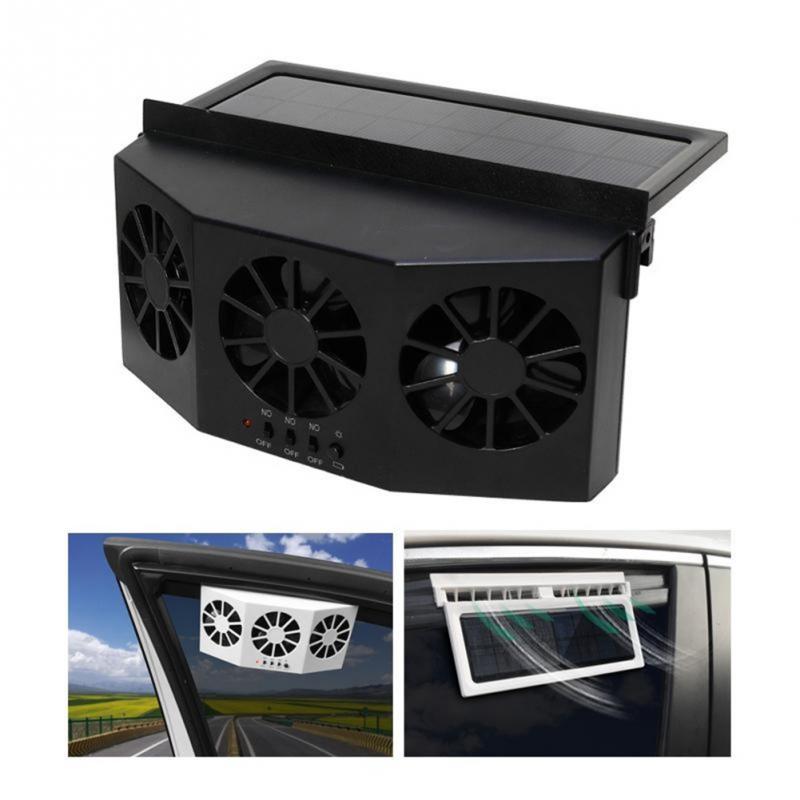Car Fan Solar Powered Air Cooler Car Fan Solar Powered Air Cooler