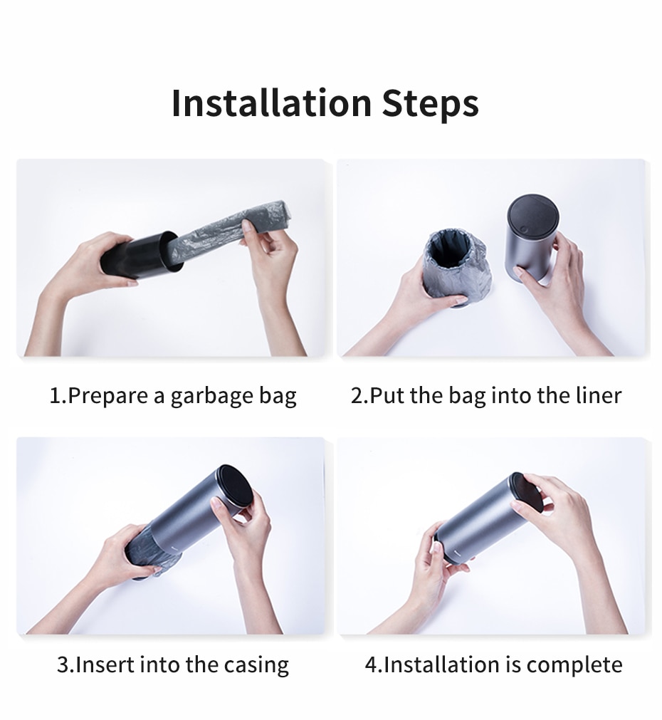 Car Garbage Can Alloy Trash Bin Car Garbage Can Alloy Trash Bin