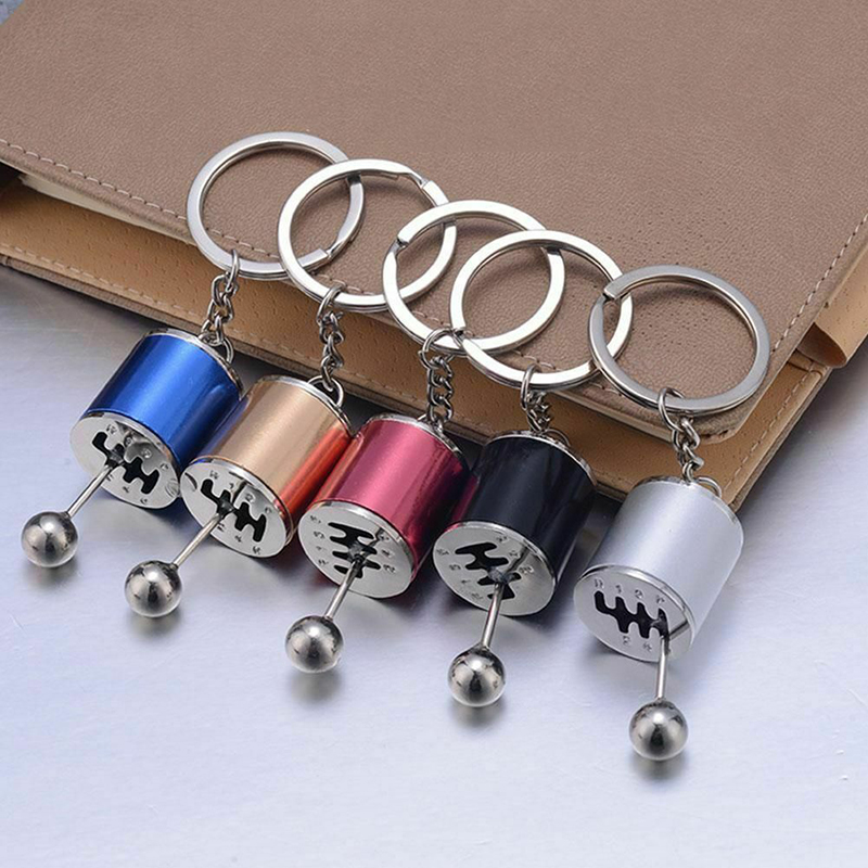 Car Gear Shifter Keychain