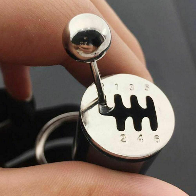 Car Gear Shifter Keychain