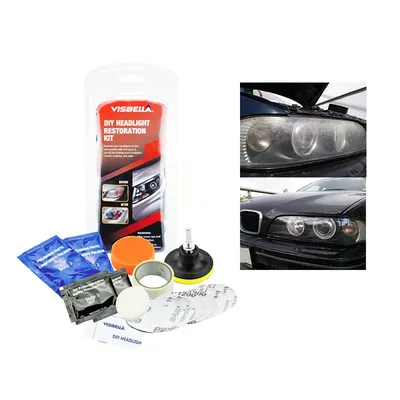 Car Headlight Cleaner and Brightener Kit Car Headlight Cleaner and Brightener Kit