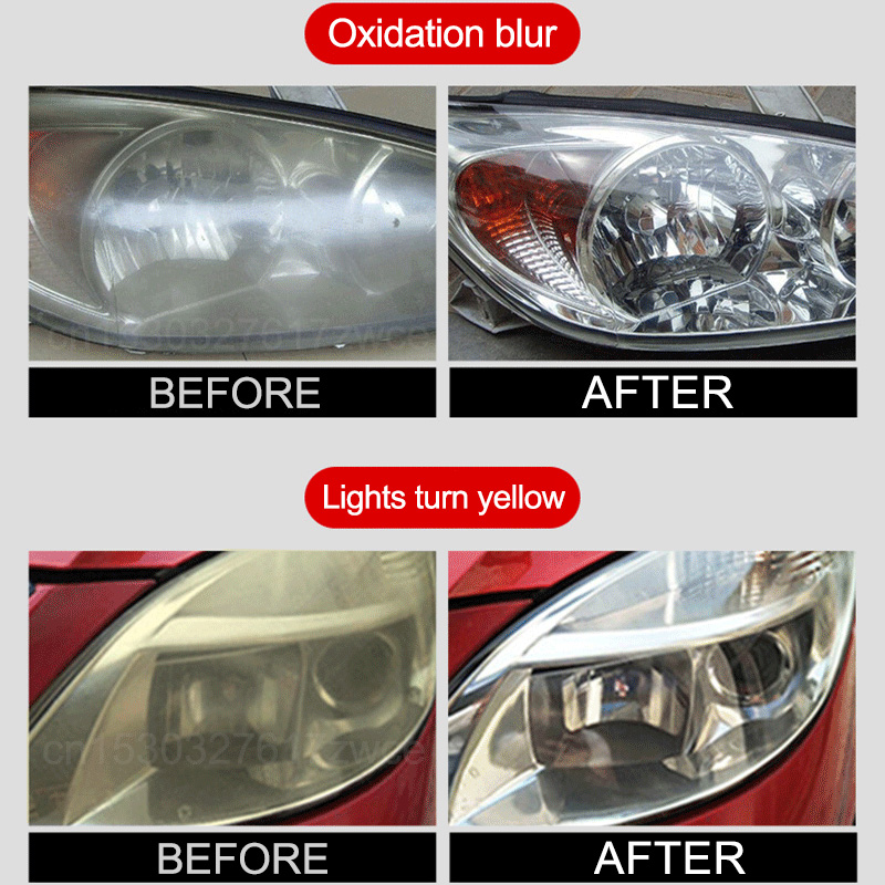 Car Headlight Restoration Polishing Kits Headlamp Repair Kits Car Light Polisher Cleaning Paste Car Paint Care