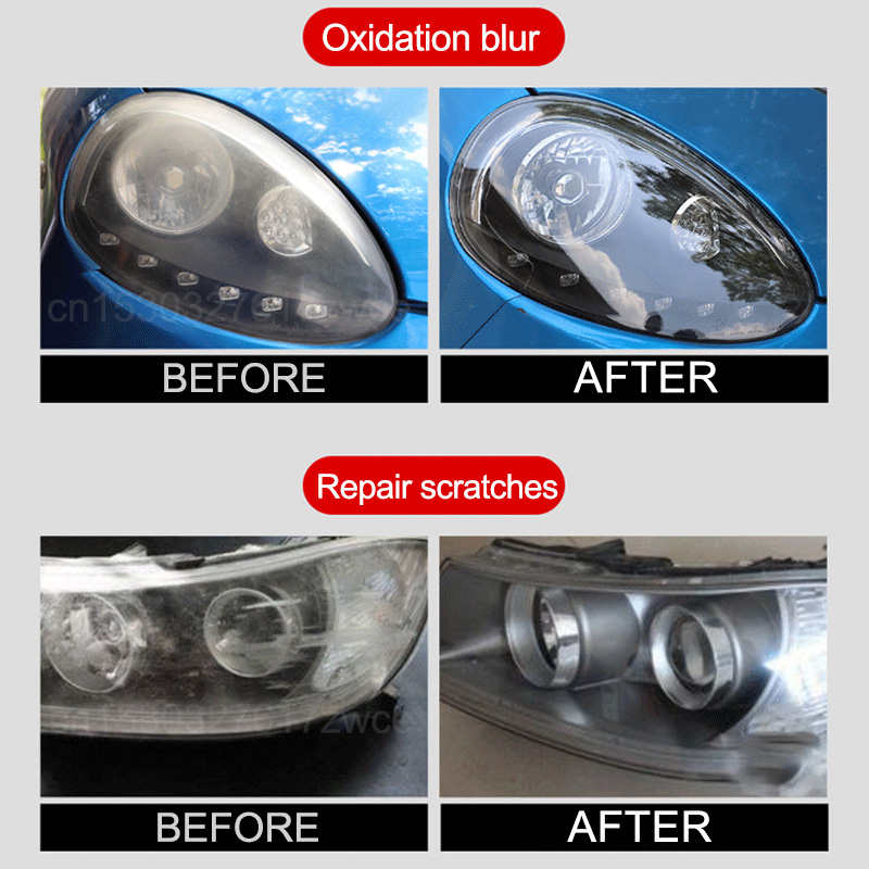 Car Headlight Restoration Polishing Kits Headlamp Repair Kits Car Light Polisher Cleaning Paste Car Paint Care