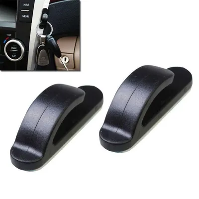 Car Hooks Self-Adhesive Hanger 2PCs Car Hooks Self-Adhesive Hanger 2PCs