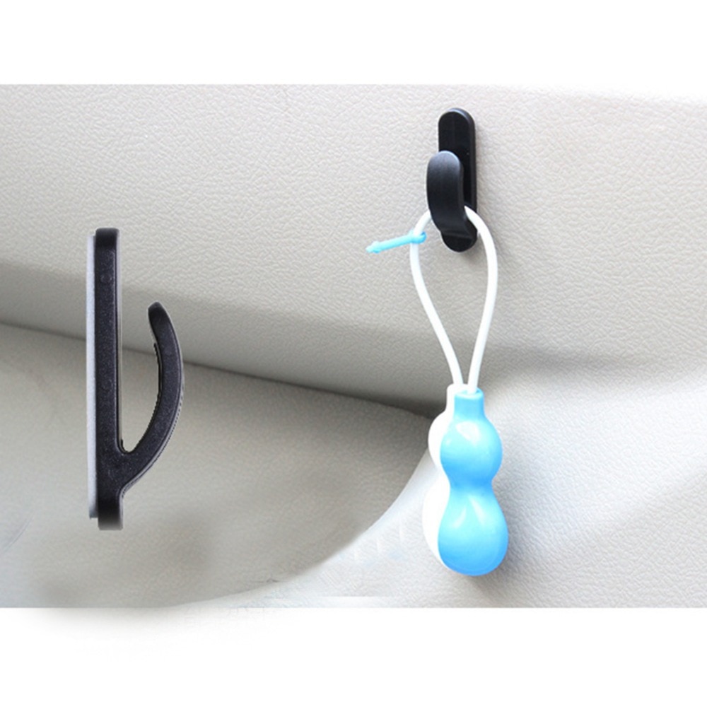 Car Hooks Self-Adhesive Hanger 2PCs Car Hooks Self-Adhesive Hanger 2PCs