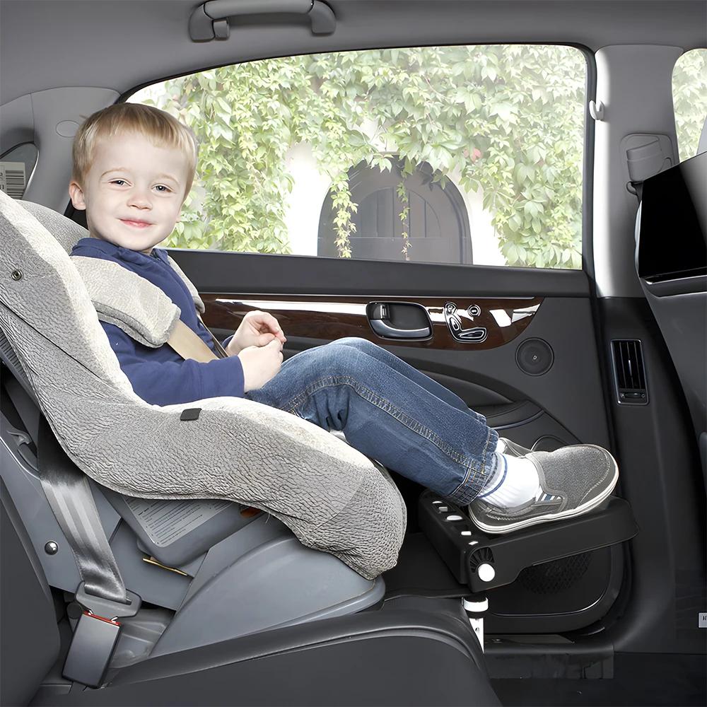 Car Interior Children Safety Seat Footrest Adjustable Supportor Pram Footrest Attachment Baby Kids Foot Pedal Holder
