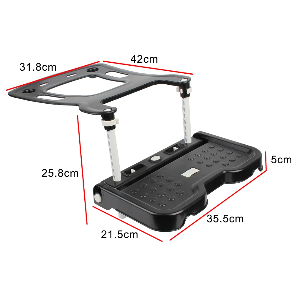 Car Interior Children Safety Seat Footrest Adjustable Supportor Pram Footrest Attachment Baby Kids Foot Pedal Holder