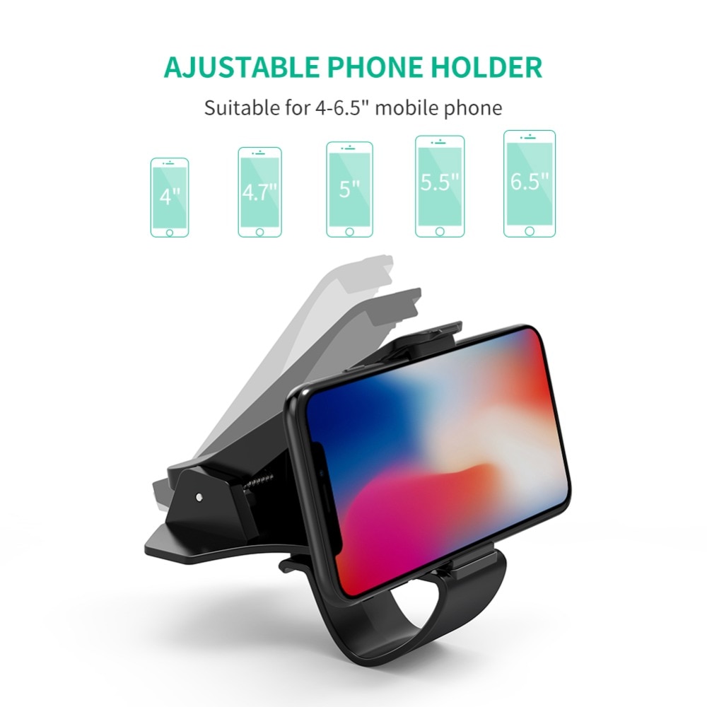 Car Mobile Holder with Adjustable Clip Car Mobile Holder with Adjustable Clip
