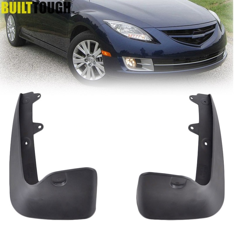 Car Mud Flaps 2PC Plastic Shields Car Mud Flaps 2PC Plastic Shields