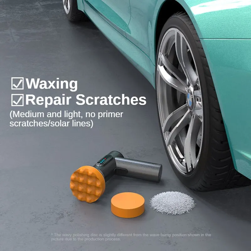 Car Polisher Handheld Wireless Polisher Car Polishing Waxing Machine Power Tool for Car Body Cleanig Waxing Repair Car Polisher Handheld Wireless Polisher Car Polishing Waxing Machine Power Tool for Car Body Cleanig Waxing Repair