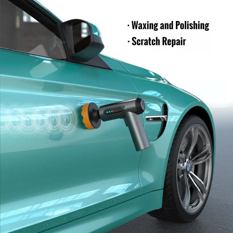 Car Polisher Handheld Wireless Polisher Car Polishing Waxing Machine Power Tool for Car Body Cleanig Waxing Repair Car Polisher Handheld Wireless Polisher Car Polishing Waxing Machine Power Tool for Car Body Cleanig Waxing Repair