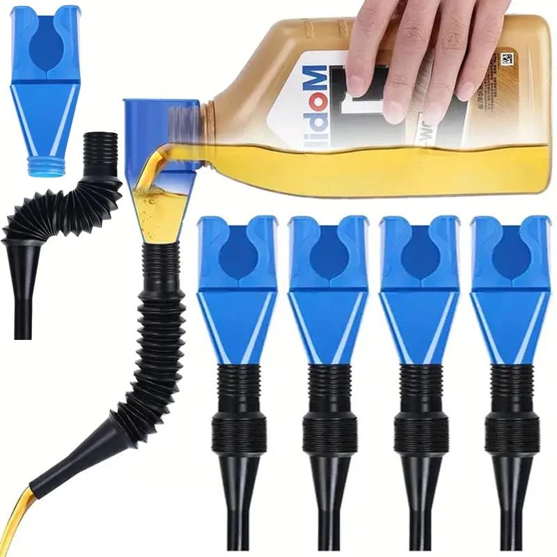 Car Refueling Funnel Gasoline Foldable Engine Oil Funnel Tool Plastic Funnel Car Motorcycle Refueling Tool Auto Car Refueling Funnel Gasoline Foldable Engine Oil Funnel Tool Plastic Funnel Car Motorcycle Refueling Tool Auto