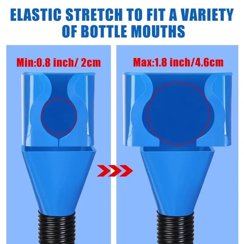 Car Refueling Funnel Gasoline Foldable Engine Oil Funnel Tool Plastic Funnel Car Motorcycle Refueling Tool Auto