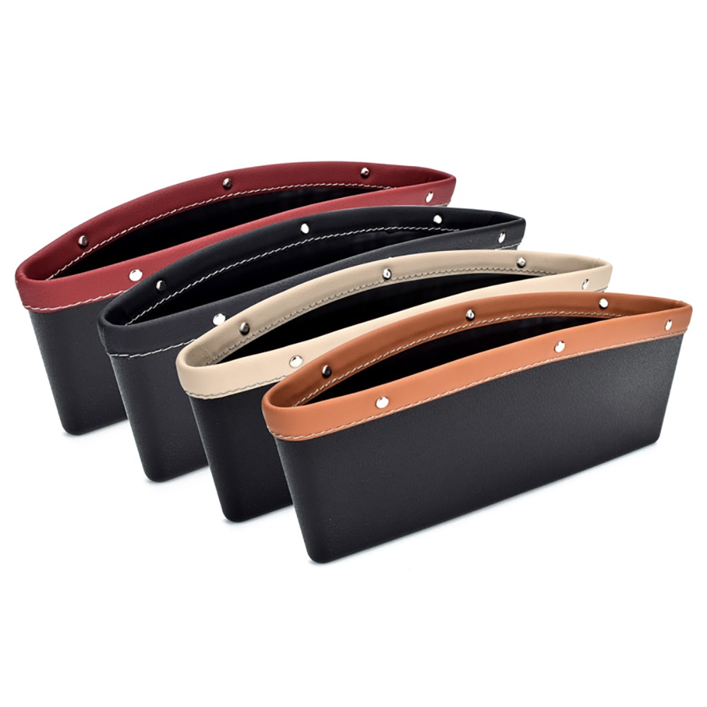 Car Seat Gap Organizer Leather Storage Car Seat Gap Organizer Leather Storage
