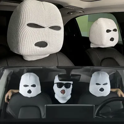 Car Seat Head Cover Personality Funny Car Seat HSpecial Change Decoration Accessories Car Accessories Car Seat Cover