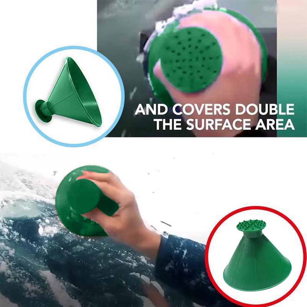 Car Snow Remover Scraper Cone Car Snow Remover Scraper Cone