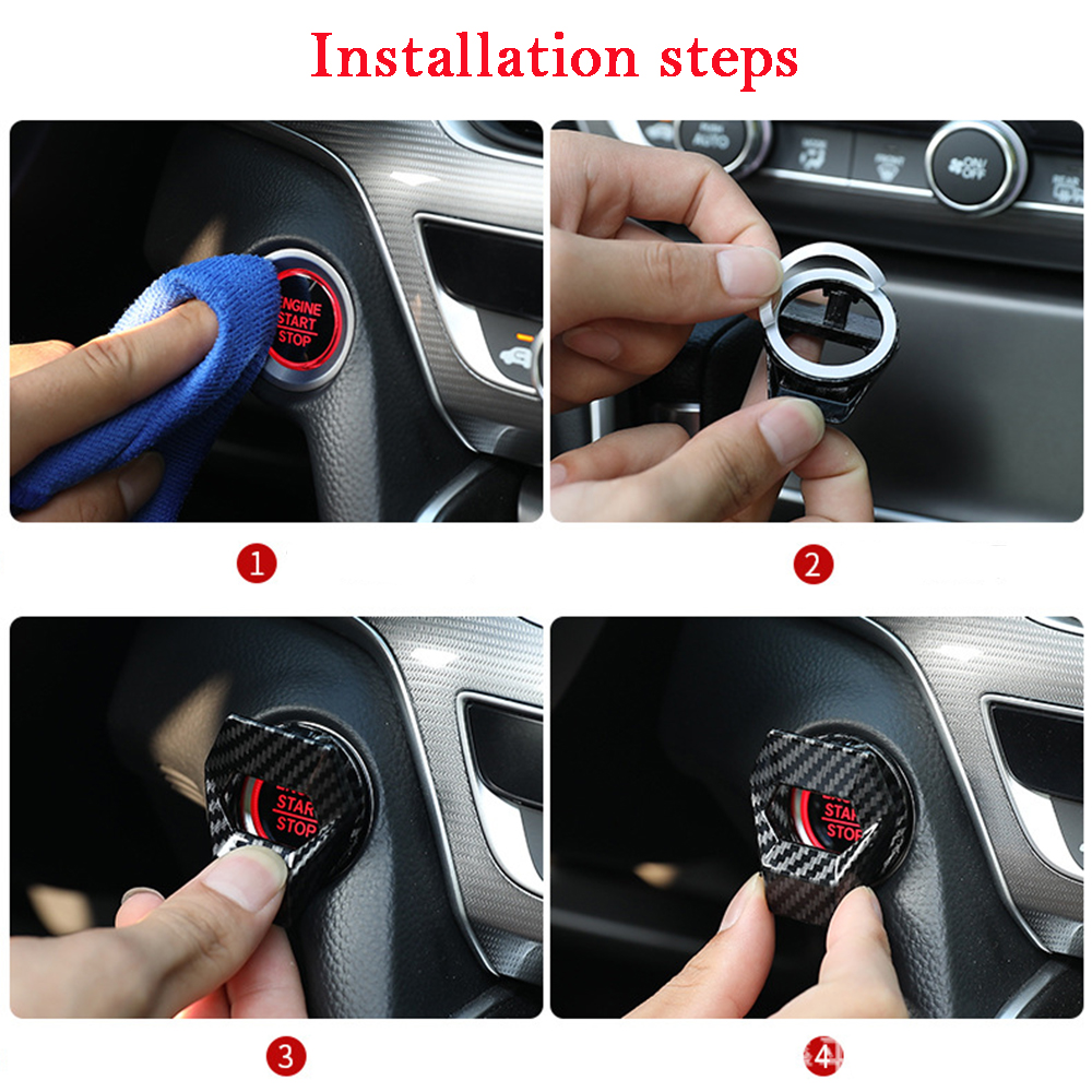Car Start Engine Button Cover Car Start Engine Button Cover