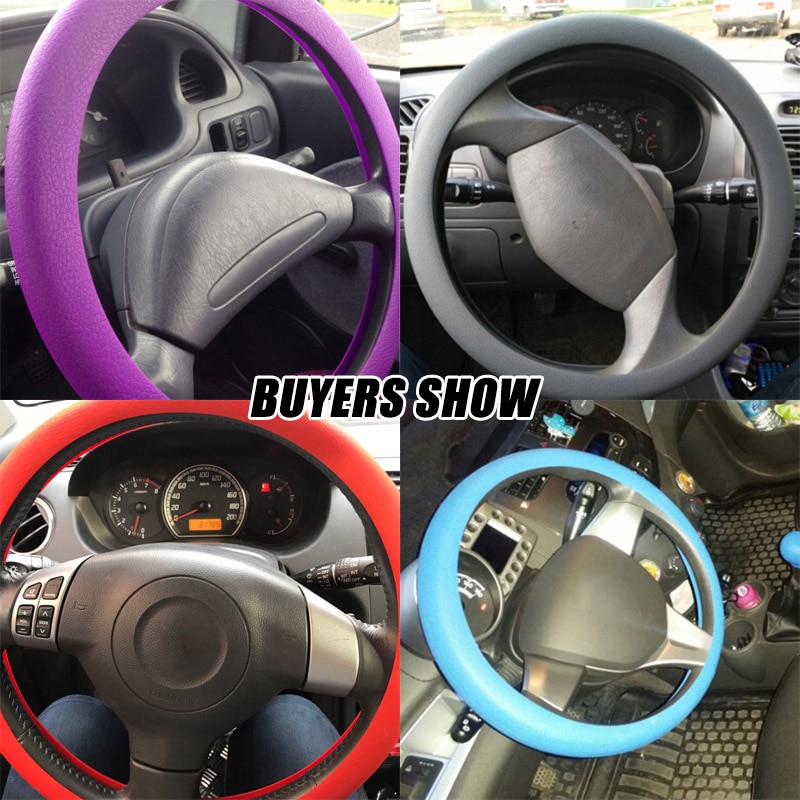 Car Steering Wheel Cover Silicone Material Car Steering Wheel Cover Silicone Material