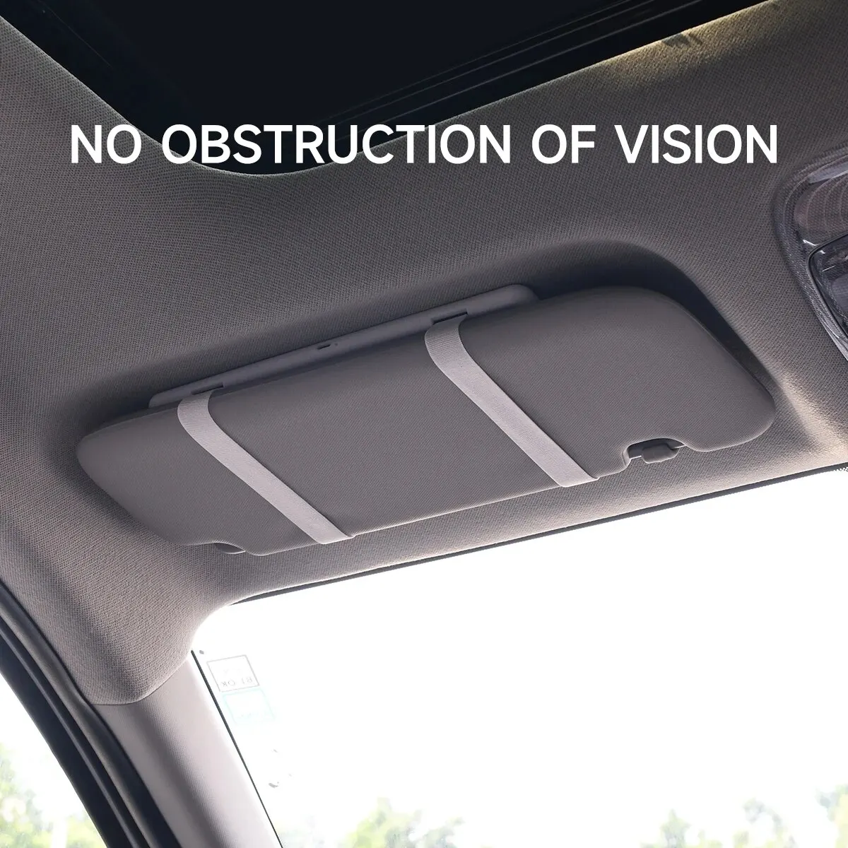 Car Sun Visor Makeup Mirror LED Touch Screen Adjustable Brightness Switchable Auto Interior Makeup Mirror Charging
