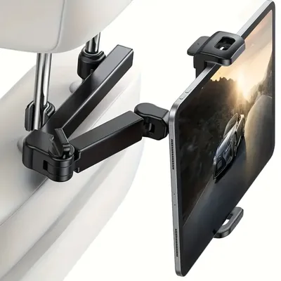 Car Tablet Holder, Headrest Tablet Mount Headrest Stand Cradle Compatible With Devices For IPad Air Mini, Other