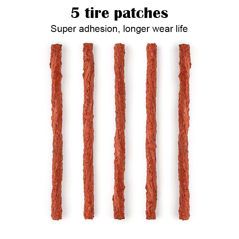 Car Tire Repair Rubber Strip Set Emergency Quick Repair Tool Motorcycle Electric Vehicle Vacuum Tire Repair Tool Set Car Tire Repair Rubber Strip Set Emergency Quick Repair Tool Motorcycle Electric Vehicle Vacuum Tire Repair Tool Set