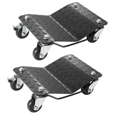 Car Tire Wheel Trolley Dollies 2/4PCS 1500lb Weight Capacity Vehicle Skate Moving Tire with 4 Casters Auto Repair Mover Car Tire Wheel Trolley Dollies 2/4PCS 1500lb Weight Capacity Vehicle Skate Moving Tire with 4 Casters Auto Repair Mover