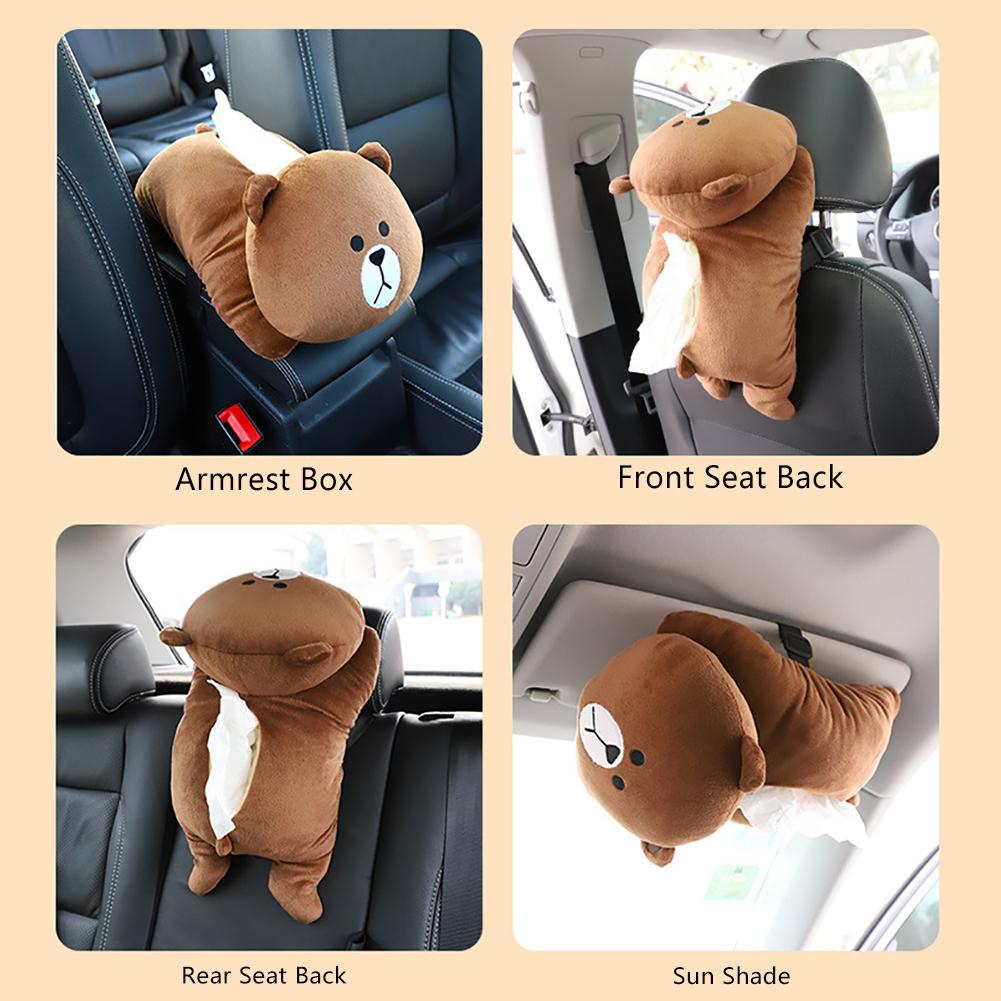 Car Tissue Holder Cute Plushy Design Car Tissue Holder Cute Plushy Design