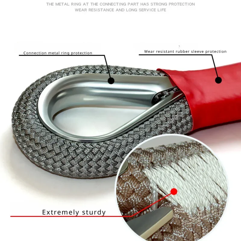 Car Towing Rope Off-road Vehicle Can Tow 20 Tons of Rescue Rope Very Reliable and Wear-resistant