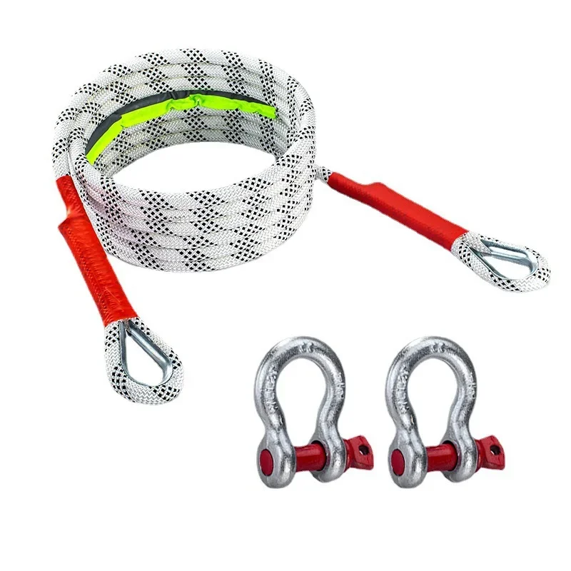 Car Towing Rope Off-road Vehicle Can Tow 20 Tons of Rescue Rope Very Reliable and Wear-resistant