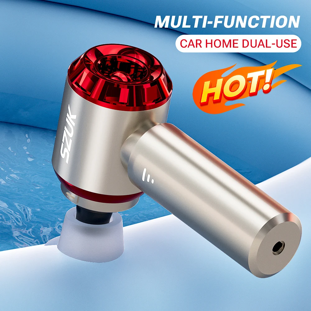 Car Vacuum Cleaner Strong Suction Cleaning Mini Machine Wireless Portable Handhled Blower Machine Home Appliances