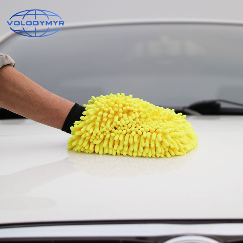 Car Wash Glove Chenille Car Wash Mitt Car Wash Glove Chenille Car Wash Mitt
