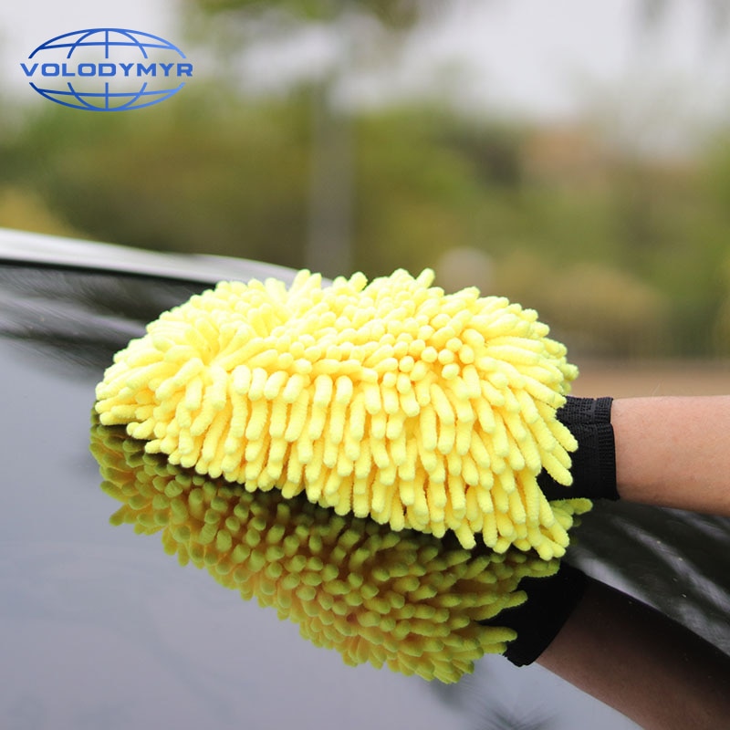 Car Wash Glove Chenille Car Wash Mitt Car Wash Glove Chenille Car Wash Mitt