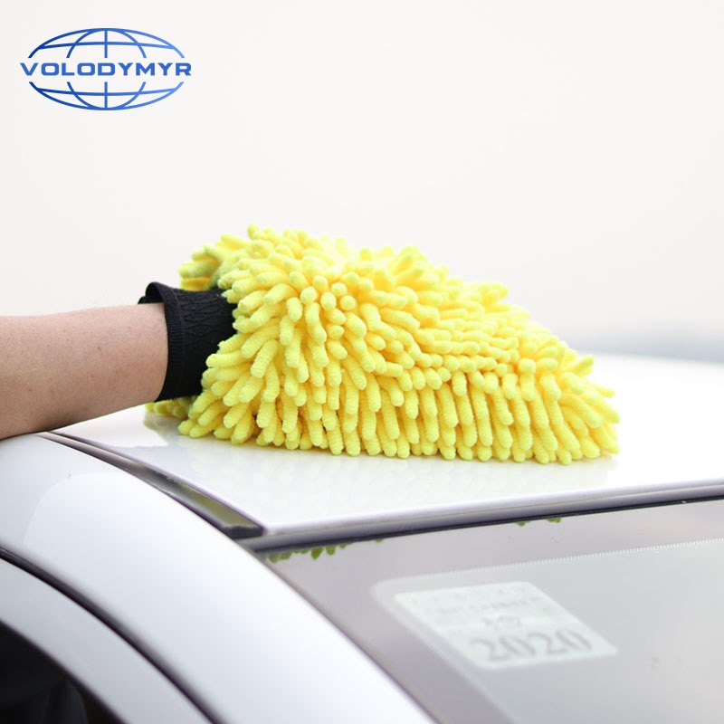 Car Wash Glove Chenille Car Wash Mitt Car Wash Glove Chenille Car Wash Mitt