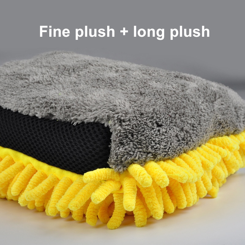Car Wash Gloves Microfiber Cloth (2pcs) Car Wash Gloves Microfiber Cloth (2pcs)