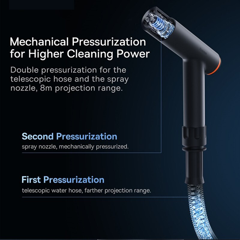 Car Wash Water Gun Spray Nozzle High Pressure Car Washers 3 Modes Adjustable For Home Garden Car Cleaning Accessories Car Wash Water Gun Spray Nozzle High Pressure Car Washers 3 Modes Adjustable For Home Garden Car Cleaning Accessories