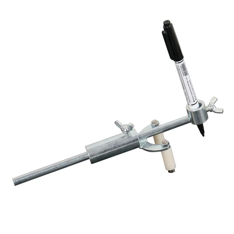 Car Wheel Eyebrow Parallel Scriber Sheet Metal Dent Repair Tool 0-20cm Adjustable Portable Car Body Line Marking Tool