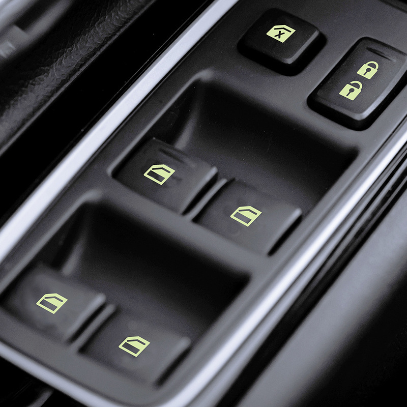 Car Window Button Luminous Sticker Lifter Switch Night Fluorescent Decals Car Interior Stickers Auto Accessories Car Window Button Luminous Sticker Lifter Switch Night Fluorescent Decals Car Interior Stickers Auto Accessories