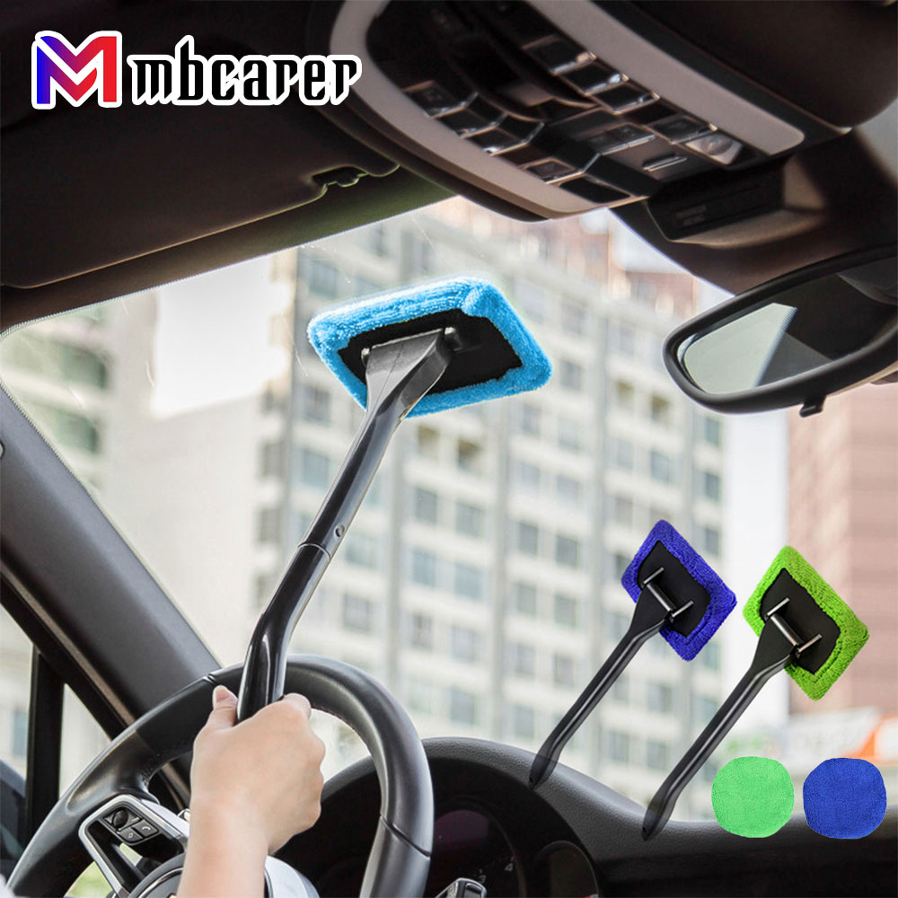 Car Window Cleaner Brush Kit Windshield Cleaning Wash Tool Inside Interior Auto Glass Wiper With Long Handle Car Car Window Cleaner Brush Kit Windshield Cleaning Wash Tool Inside Interior Auto Glass Wiper With Long Handle Car
