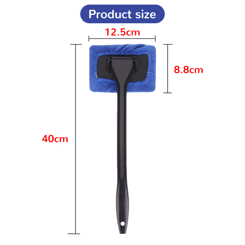 Car Window Cleaner Brush Kit Windshield Cleaning Wash Tool Inside Interior Auto Glass Wiper With Long Handle Car Car Window Cleaner Brush Kit Windshield Cleaning Wash Tool Inside Interior Auto Glass Wiper With Long Handle Car