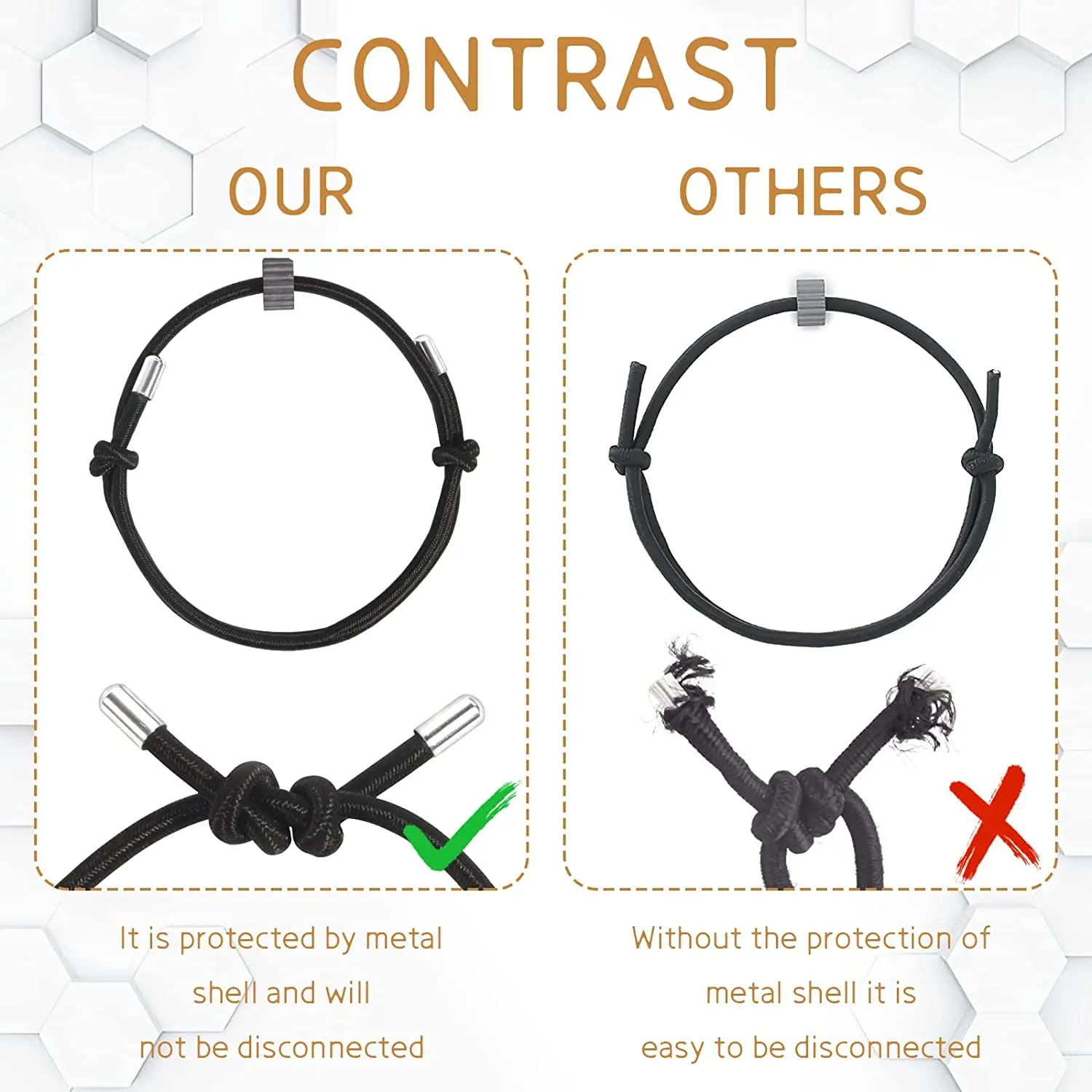 Car Window Glass Breaker Bracelet Wrist Strap with Tungsten Carbide Bead Emergency Rapid Escape Safety Self Rescue Tool