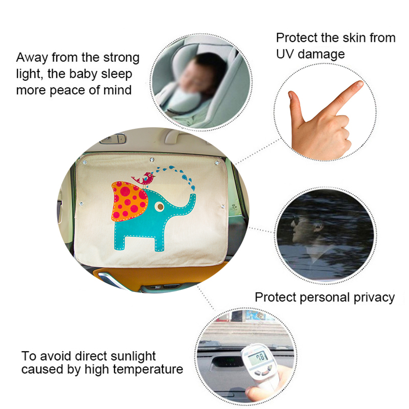 Car Window Sun Shade Curtain Car Window Sun Shade Curtain