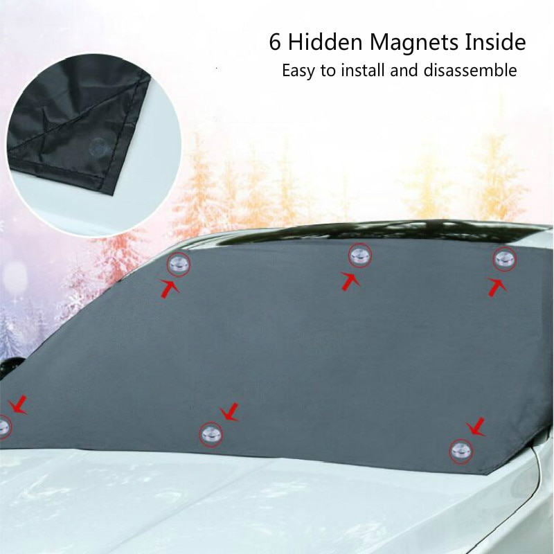 Car Windshield Cover Magnetic Sun Shade Car Windshield Cover Magnetic Sun Shade