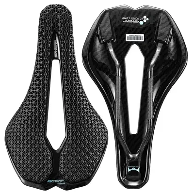 Carbon 3D Printed Bike Saddle Ultralight Road MTB Seat Parts Racing 7x9mm 115g Seating Cushion Cycling Bicycle