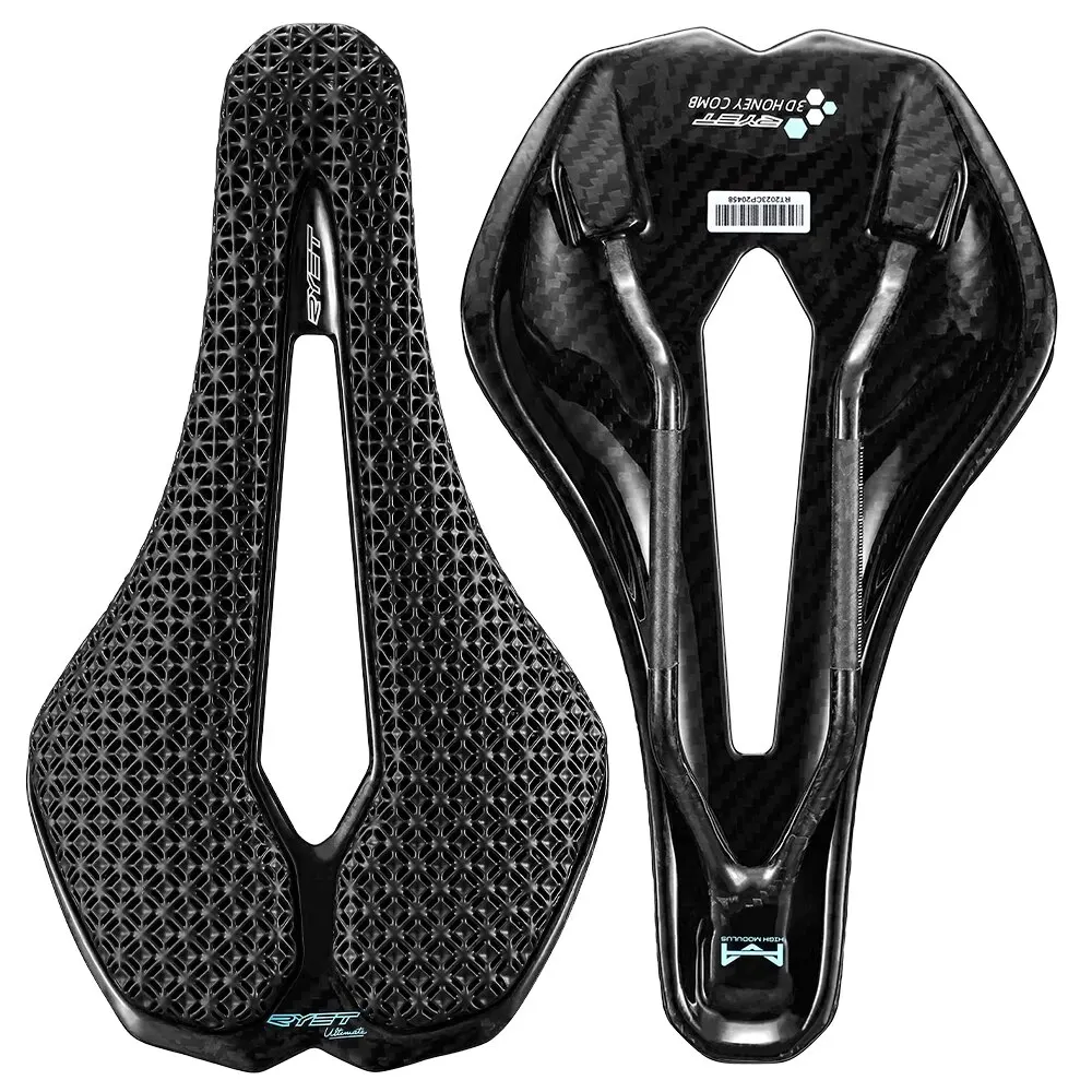 Carbon 3D Printed Bike Saddle Ultralight Road MTB Seat Parts Racing 7x9mm 115g Seating Cushion Cycling Bicycle Carbon 3D Printed Bike Saddle Ultralight Road MTB Seat Parts Racing 7x9mm 115g Seating Cushion Cycling Bicycle