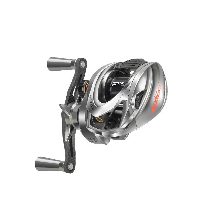 Carbon Fiber 4kg Drag Power 5+1BB 3D Dynamic Suspension Magnetic Braking System Baitcasting Fishing Reel Carbon Fiber 4kg Drag Power 5+1BB 3D Dynamic Suspension Magnetic Braking System Baitcasting Fishing Reel