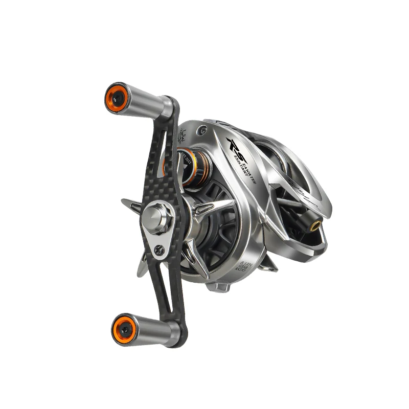 Carbon Fiber 4kg Drag Power 5+1BB 3D Dynamic Suspension Magnetic Braking System Baitcasting Fishing Reel