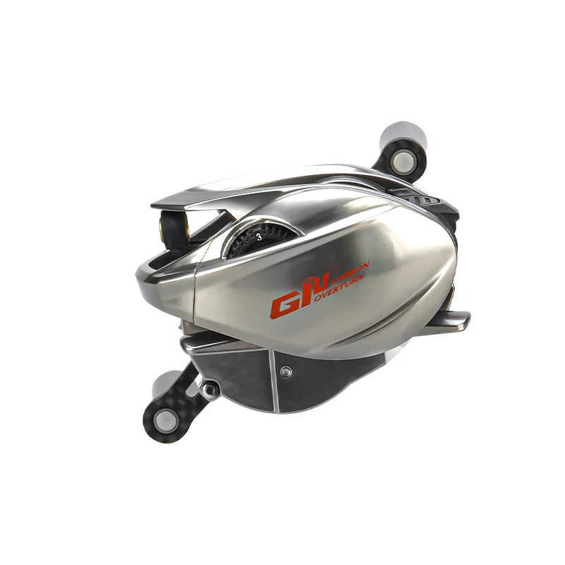Carbon Fiber 4kg Drag Power 5+1BB 3D Dynamic Suspension Magnetic Braking System Baitcasting Fishing Reel